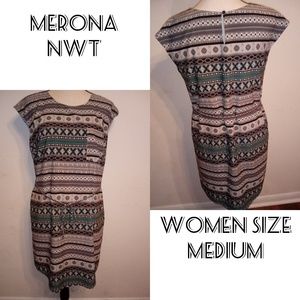 2/$25 NEW Merona Dress MEDIUM